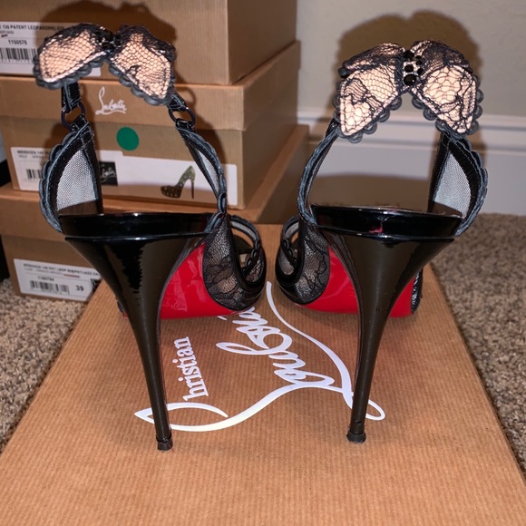 Red bottom sandals - Picture 5 of 7